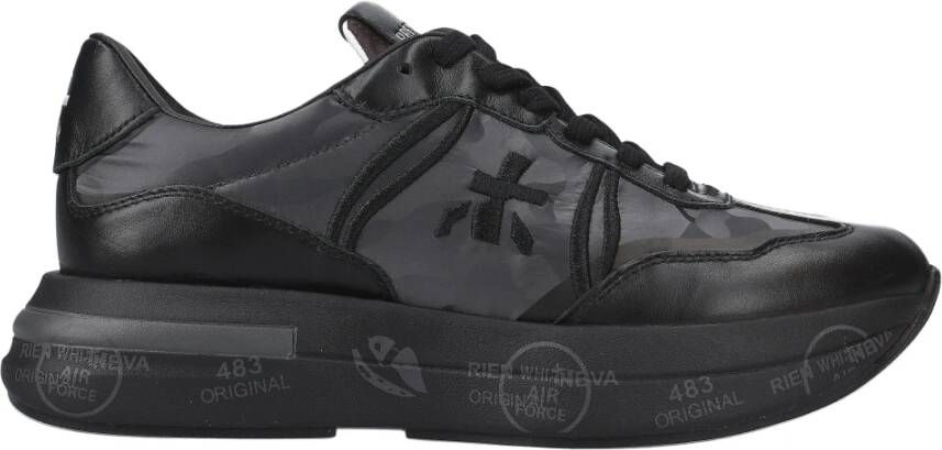 Premiata Retro Moderne Damessneakers Black Dames