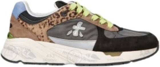 Premiata Retro stijl leren sneakers Multicolor Dames