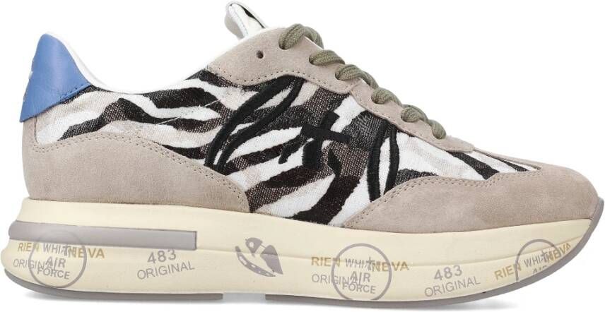 Premiata Retro-stijl Sneakers met Modern Ontwerp Multicolor Dames