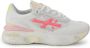 Premiata Roze Platte Schoenen Moe Run Multicolor Dames - Thumbnail 1