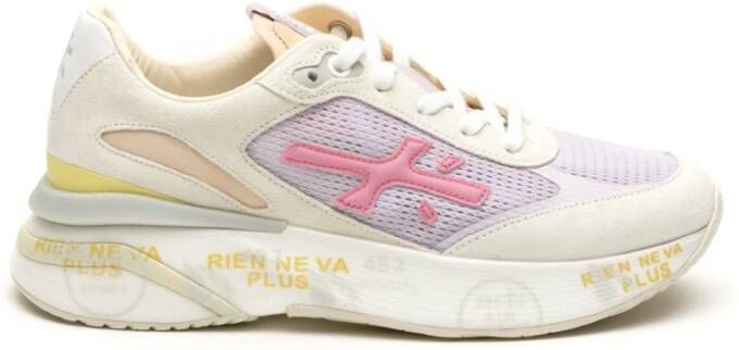 Premiata Roze Sneakers Multicolor Dames