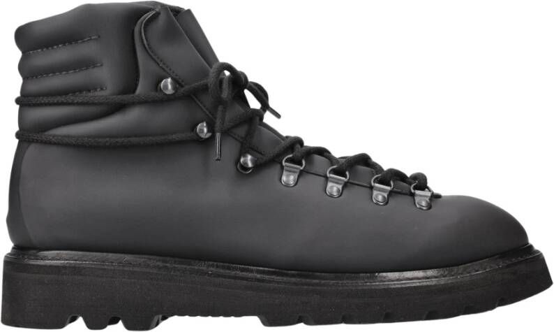 Premiata Rubberen stof 32122A enkellaarzen Black Heren