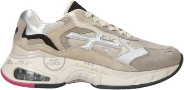 Premiata Sharky Sportieve Sneakers Beige Dames