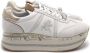 Premiata Witte platte schoenen met inzetontwerp White Dames - Thumbnail 17