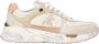 Premiata Leren Dames Sneakers Modieus en Functioneel Beige Dames - Thumbnail 2