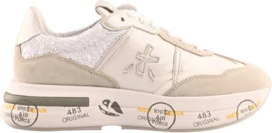 Premiata Retro-Innovatieve Sneakers White Dames