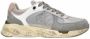 Premiata Vintage 90's Stijl Sneakers Gray Dames - Thumbnail 1