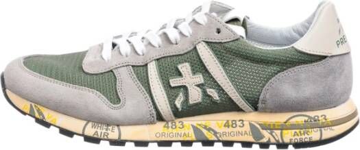 Premiata Herensneakers Eric 6143 Groen Green Heren