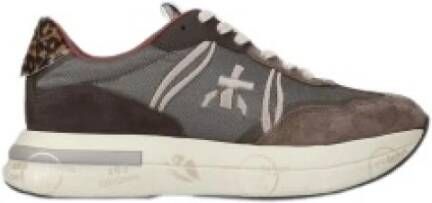 Premiata Sneakers in retrostijl met innovatieve structuur Multicolor Dames