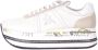 Premiata Beth Sneakers van Suède en Stof Multicolor Dames - Thumbnail 1