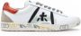 Premiata Witte leren sneakers met contrasterende details White Dames - Thumbnail 1