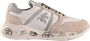 Premiata Dames Briljante Sneakers met Spot Print White Dames - Thumbnail 5