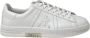 Premiata Witte leren sneakers met verwijderbare binnenzool White Heren - Thumbnail 12