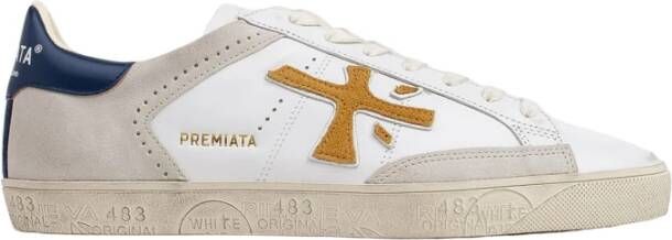 Premiata Hoogwaardige sneakers voor de moderne man White Heren