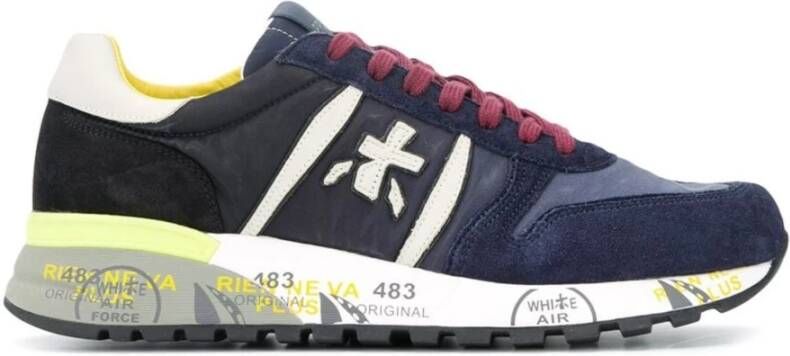 Premiata Sportschoenen Lander 4948 Blauw Heren