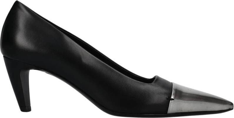 Premiata Stalen Neus Leren Pumps Black Dames