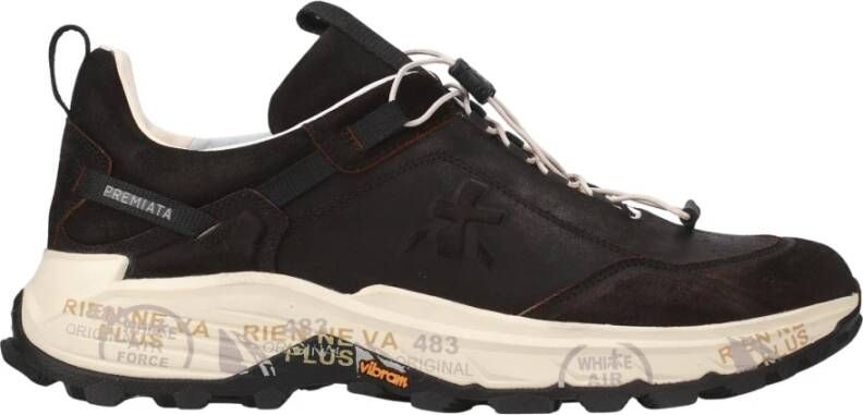 Premiata Stijlvolle Cross Sneakers Brown Heren