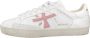 Premiata Witte Sneakers met Roze Details Multicolor Dames - Thumbnail 13
