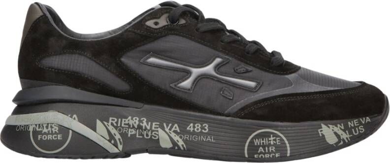 Premiata Zwarte Sneakers Stijlvol en Bekroond Black Heren