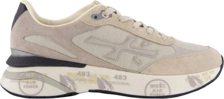 Premiata Stijlvolle Moerun Herenschoenen Beige Heren