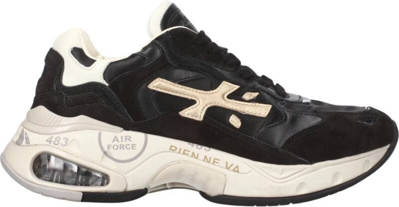 Premiata Stijlvolle SharkyD Sneakers Black