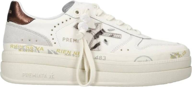 Premiata Stijlvolle Sneaker met 100% samenstelling White Dames