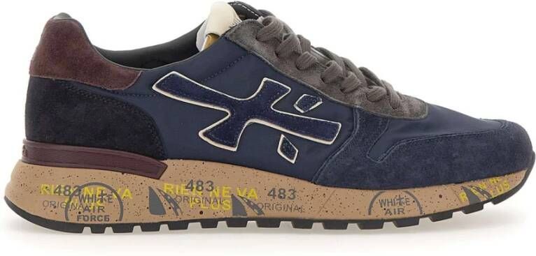 Premiata Stijlvolle Sneakers Blue Heren