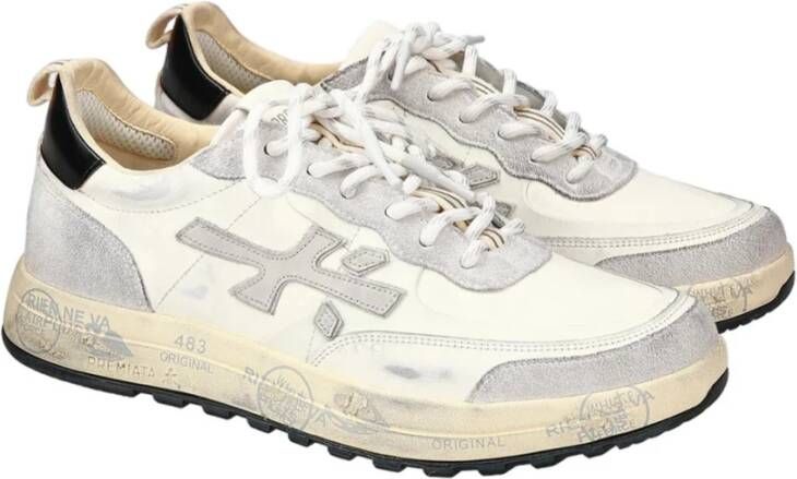 Premiata Stijlvolle Sneakers voor Mannen Beige Heren