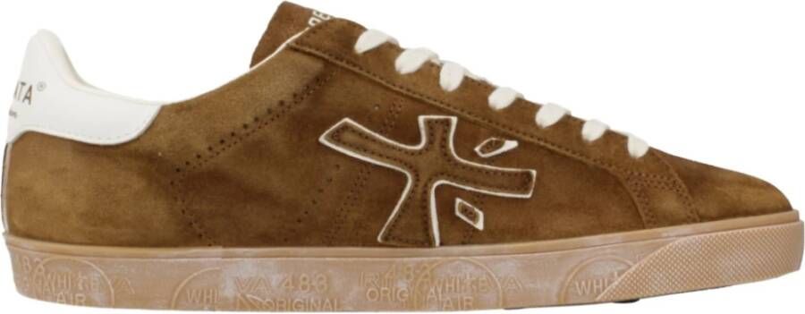 Premiata Stijlvolle Sneakers voor Mannen Brown Heren