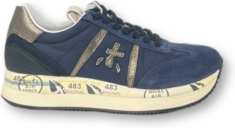 Premiata Stijlvolle Sneakers voor Mannen en Vrouwen Blue Dames