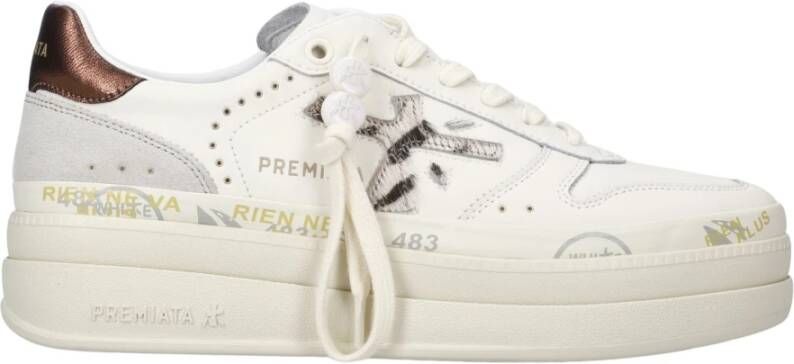 Premiata Stijlvolle Sneakers voor Mannen White Dames