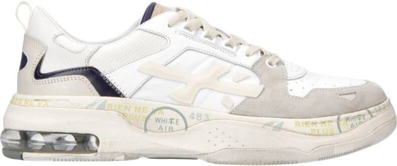 Premiata Stijlvolle Sneakers voor Mannen White Heren