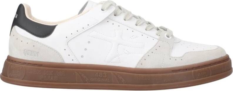 Premiata Witte Sneakers met Ergonomische Zool White Heren