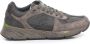 Premiata Suede Sneakers in Tortora met Leren Detail Beige Heren - Thumbnail 1