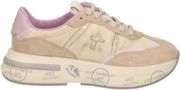 Premiata Tortora Gouden Sneakers Brown Dames