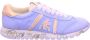 Premiata Lichtblauwe Sneakers met Logo Patch Blue Dames - Thumbnail 13