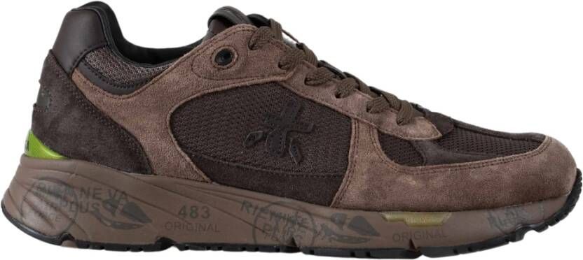 Premiata Vintage Mase Sneakers Brown Heren