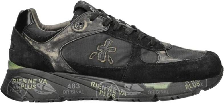 Premiata Sneaker Samenstelling: 100% (niet gespecificeerd) Productcode: VAR 5013 Black Heren