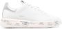 Premiata Witte Belle Sneakers Veters Rubberen Zool White Dames - Thumbnail 1