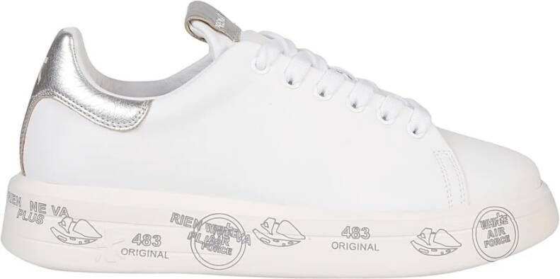 Premiata Witte Belle Sneakers White Dames