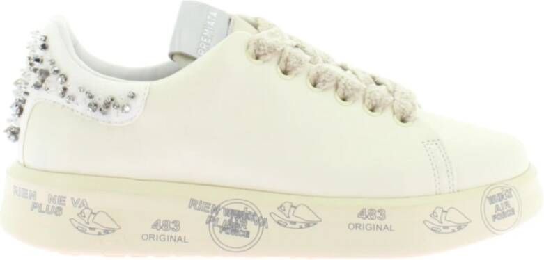 Premiata Witte Belle Sneakers White Dames