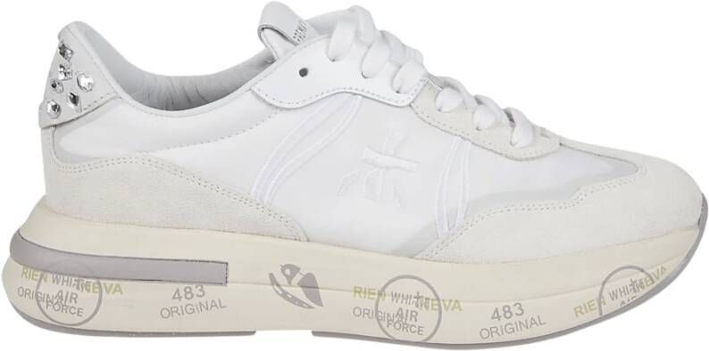 Premiata Witte Cassie Sneakers White Dames