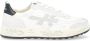 Premiata Witte en zwarte leren sneakers model Nous 6765 White Heren - Thumbnail 1