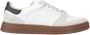 Premiata Witte leren sneakers met bruine zool White Heren - Thumbnail 1