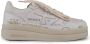 Premiata Witte leren sneakers met logo White Dames - Thumbnail 1