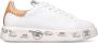 Premiata Witte leren sneakers met logozool White Dames - Thumbnail 5