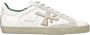 Premiata Witte logo crème groene sneaker model White Heren - Thumbnail 1