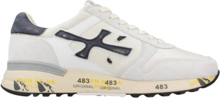 Premiata Witte Mick Sneakers White Heren