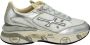 Premiata Witte Sneaker Moerund met Metallic Effect Gray Dames - Thumbnail 1