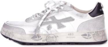 Premiata Witte Sneakers met Logo Detail White Heren